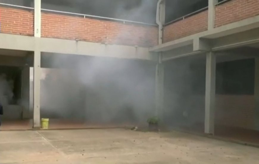 ¡Fumigación en Colegios de Tarija para Combatir el Dengue!