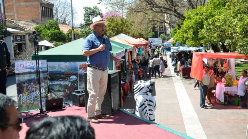 Alcaldía de Tarija traslada ferias de la plazuela Sucre al Parque Temático y al parque Bolívar