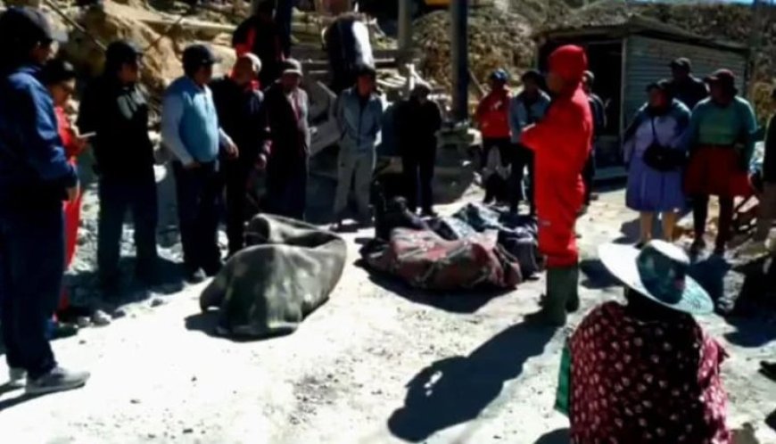 Tres Mineros Mueren en la Mina San Miguel Durante una K’oa a la Pachamama