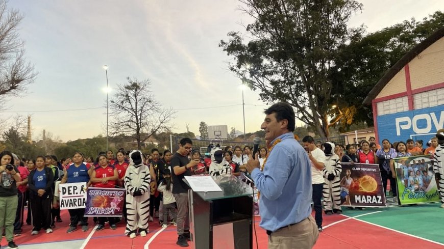 La Alcaldía entregó 7 canchas renovadas en el complejo García Agreda