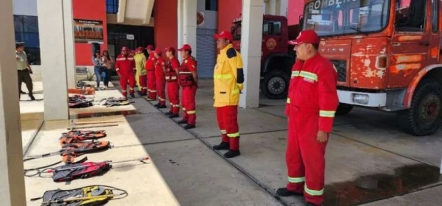 Fortaleciendo la preparación ante incendios: Equipamiento para bomberos voluntarios en Tarija