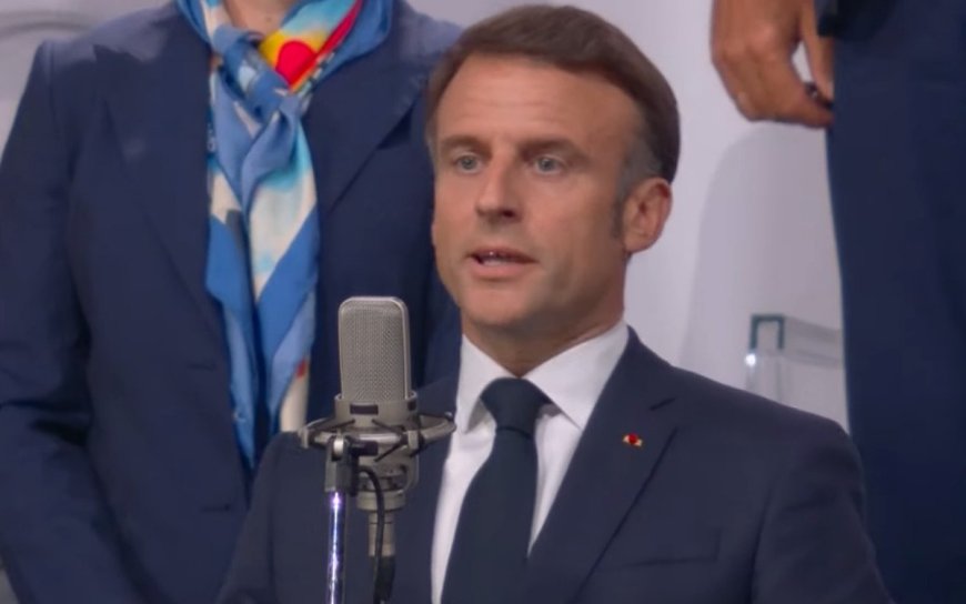 Emmanuel Macron proclama abiertos los Juegos Olímpicos de París 2024