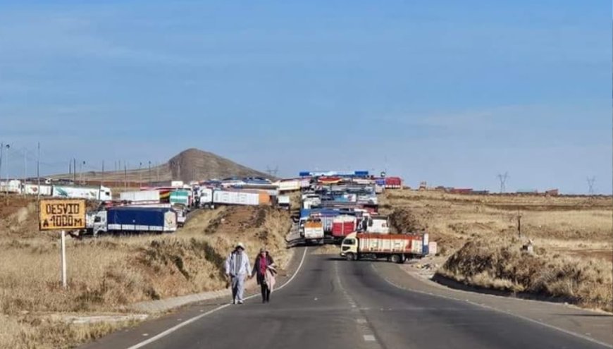 En ampliado, el transporte pesado definirá medidas de presión por falta de diésel