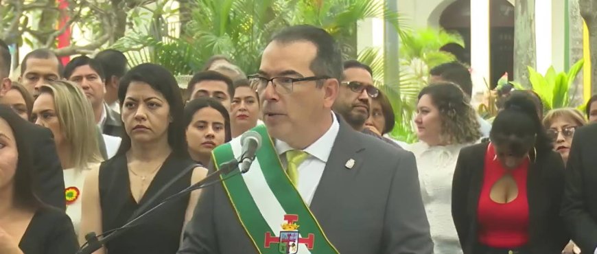 Gobernador Mario Aguilera Llama a la Unidad y Crítica la Electoralización Prematura en su Discurso por el Aniversario de Bolivia