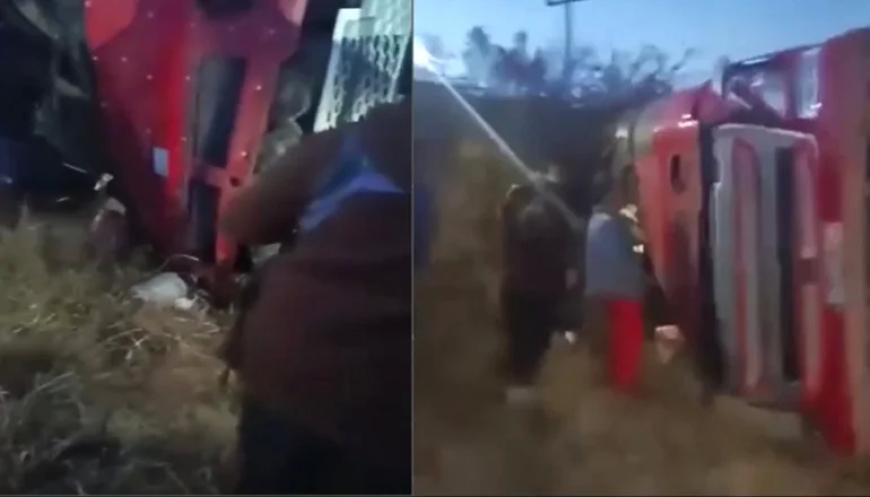 Vuelco de Tráiler en Tarija Deja Tres Muertos y Dos Heridos