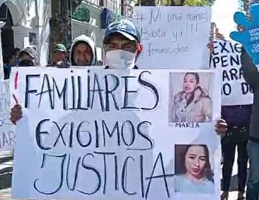 Marcha en Tarija Exige Justicia para María Gutiérrez en Caso de Feminicidio