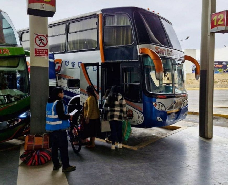 ATT Toma Medidas Tras Detención de Conductor Ebrio en la Terminal de Buses de Tarija