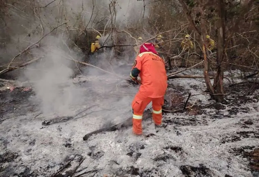 Santa Cruz Registra 35 Incendios Activos, el Pico Más Alto del Año