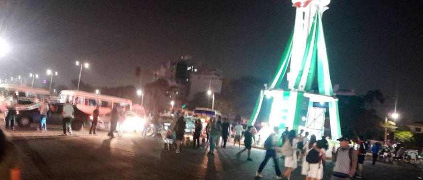 Manifestantes Generan Caos Vehicular en el Cristo Redentor de Santa Cruz