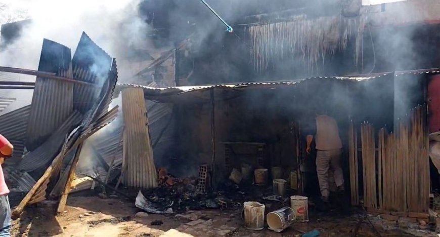 Familia de 8 Niños Pierde Todo en Incendio en Yacuiba y Solicita Ayuda Urgente