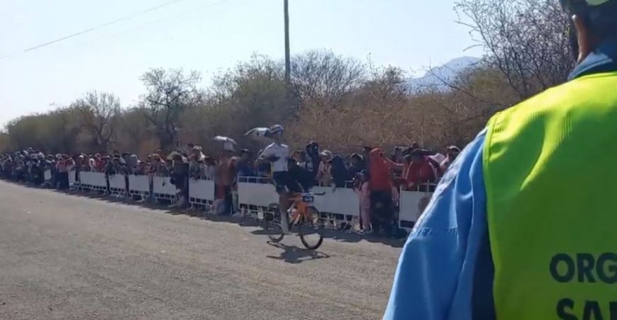 "Pinturita" Aramayo Gana la Primera Etapa de la Carrera Ciclística San Roque - Chaguaya - San Roque