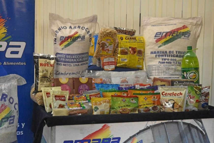 Emapa Distribuye Productos de Primera Necesidad en Ferias Barriales de Tarija