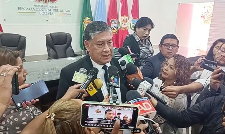 Lanchipa aclara que la investigación por trata contra Evo Morales es responsabilidad de la Fiscal de Tarija