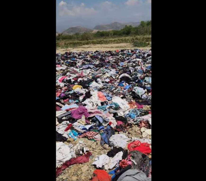 Vecinos denuncian contaminación en el Río Guadalquivir por ropa de contrabando incinerada