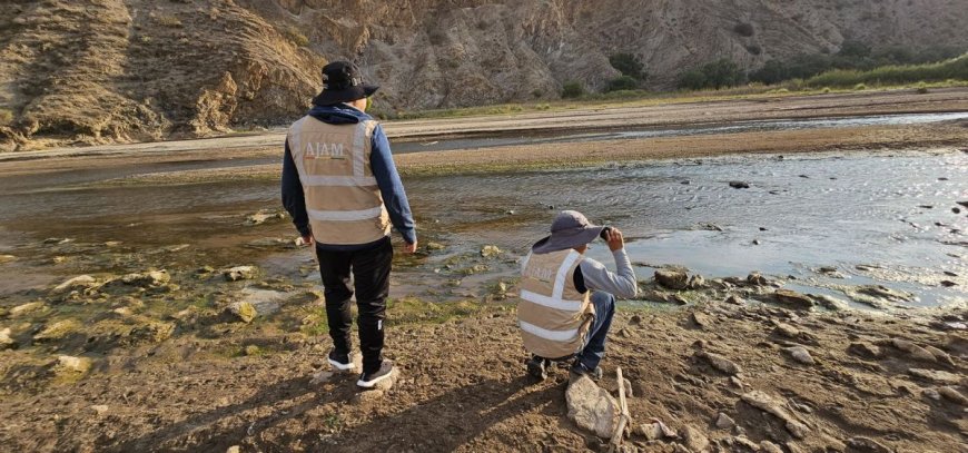 AJAM inspecciona actividades de minería ilegal en la cuenca del río San Juan del Oro