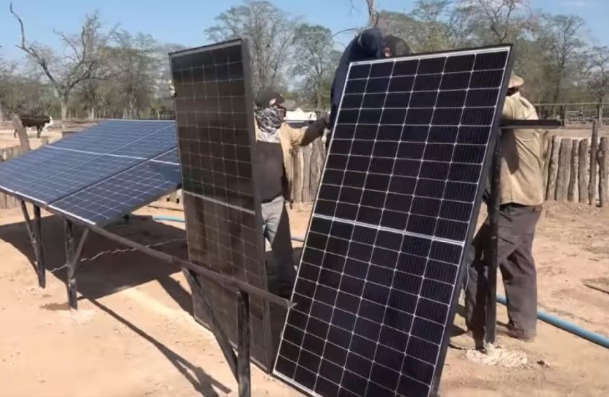 Villa Montes: Implementan Energía Solar en Pozos de Agua para Comunidades Rurales