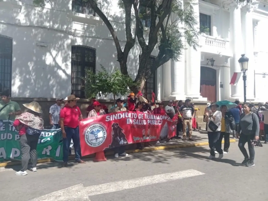 Gobernación de Tarija denuncia intereses personales detrás de protesta del sector salud