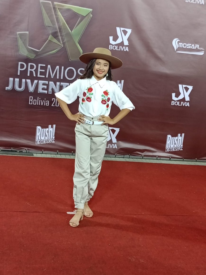 Kristen Burgos, una artista tarijeña ganadora en los Premios Juventud 2024