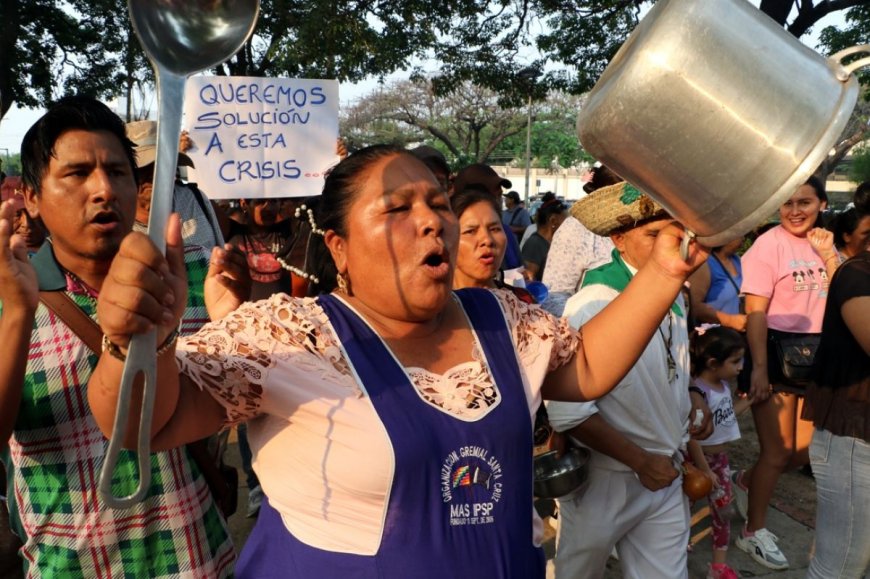 Fejuve organiza marcha contra el alza de precios en Tarija