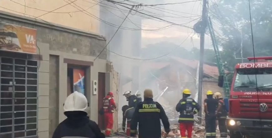 Explosión en el Ministerio de Trabajo en Tarija deja tres heridos