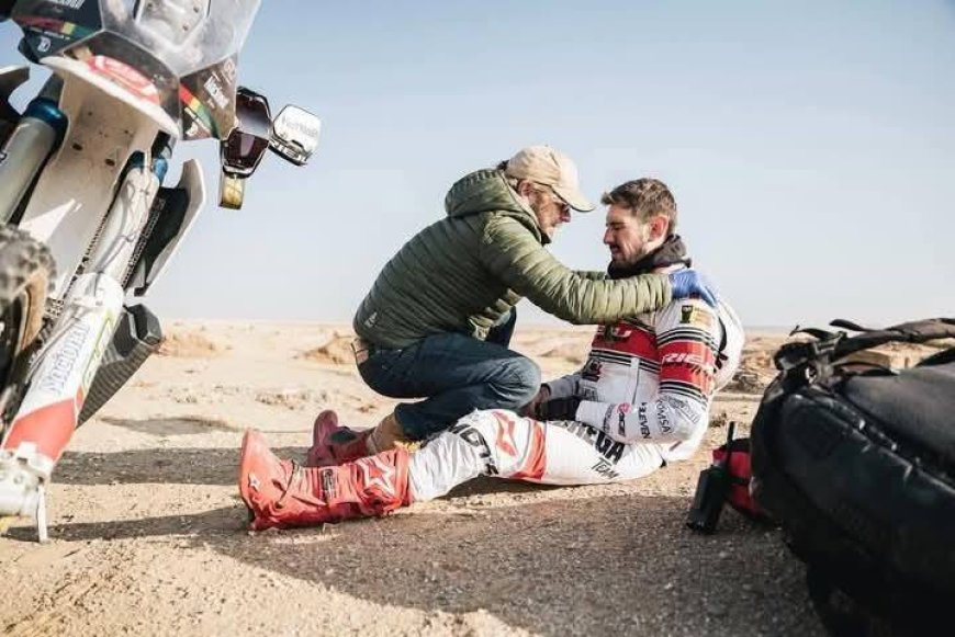 Daniel Nosiglia abandona el Dakar 2025 tras un accidente en la etapa 8