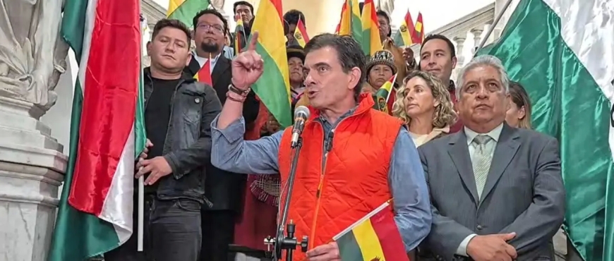 Rodrigo Paz confirma su candidatura a la Presidencia a través del Partido Demócrata Cristiano