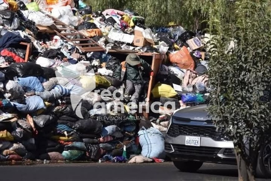Cochabamba ahogada en basura: montañas de hasta cinco metros preocupan a la población