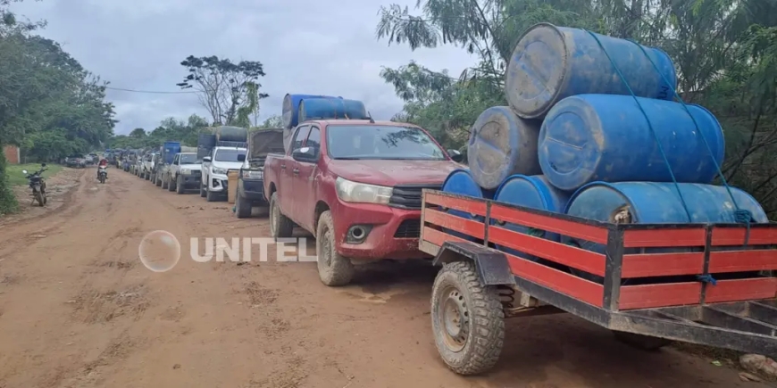 Santa Cruz: Productores soyeros denuncian nueva escasez de combustible y caminos en mal estado