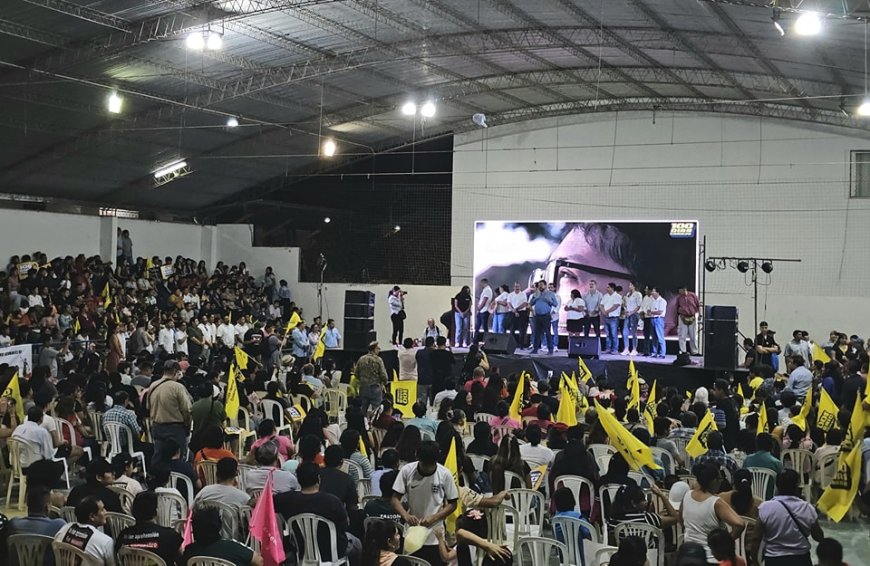 Samuel en Camiri: “El emprendimiento devolverá la prosperidad al Chaco”