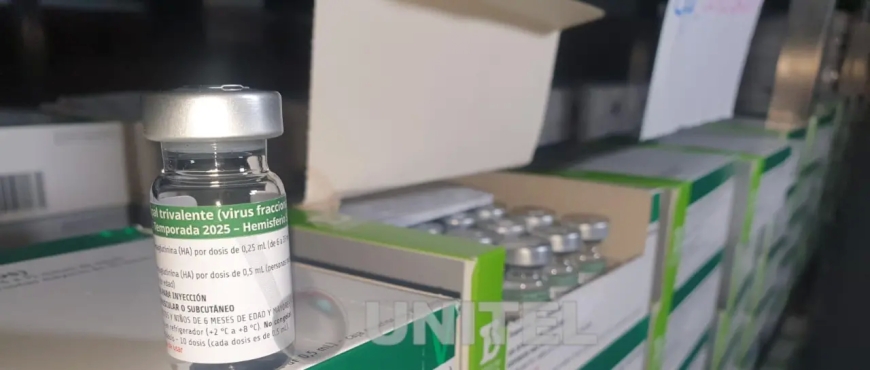Llegan más de 99.600 vacunas contra la influenza a Santa Cruz para niños menores de tres años