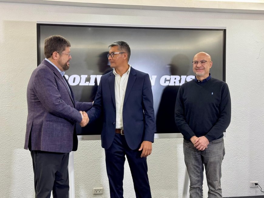 Samuel Doria Medina designa a José Gabriel Espinoza como líder de su equipo económico para enfrentar la crisis en 100 días