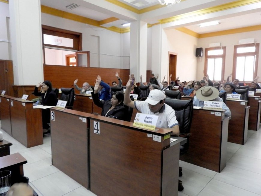 Presionan a la nueva Directiva para reducir el número de asambleístas y aprobar ajustes salariales en Tarija