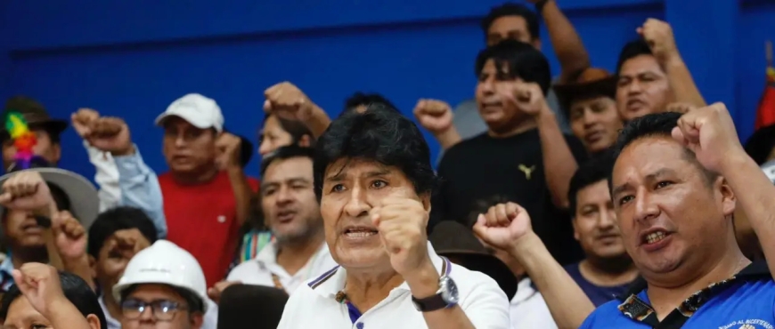 Evo Morales: “Está en juego el destino de la patria” y llama a movilización para exigir su habilitación