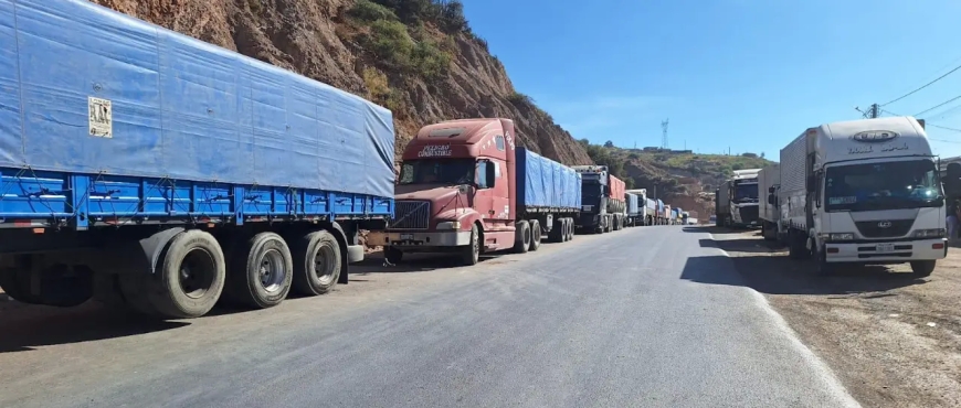 Bloqueos generan pérdidas de Bs 120 millones al sector productivo, según el Gobierno