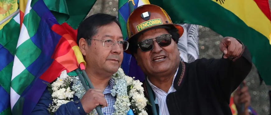 Luis Arce cuestiona a Evo Morales por violencia en Llallagua: “¿A quién le declara la guerra? ¿A bolivianas y bolivianos?”